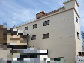 堺市堺区　某事務所　壁面塗装工事
