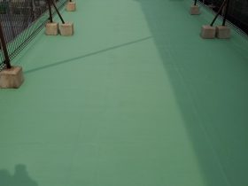 堺市堺区　某事務所　屋上遮熱塗装工事