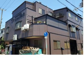 堺市　某工場社屋　外壁塗装工事