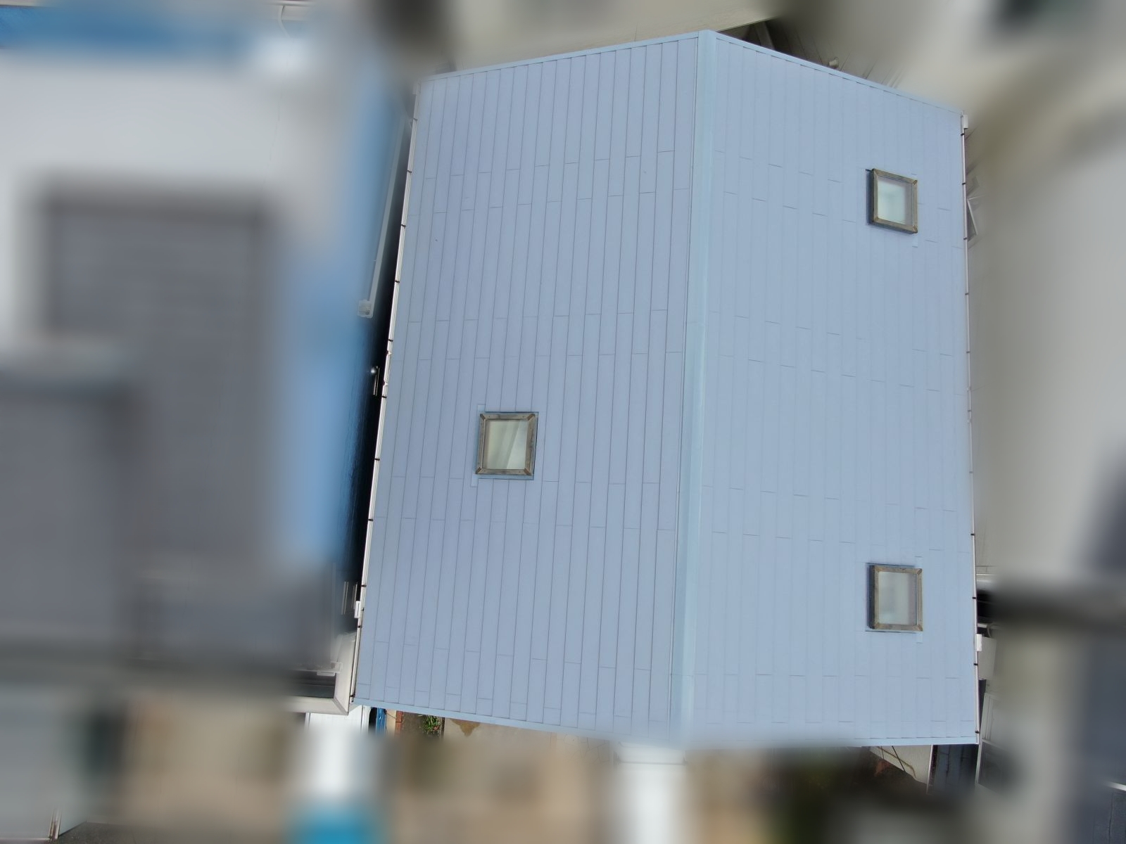 摂津市鳥飼野々｜お客様より紹介でのご依頼 外壁塗装×屋根カバー工法（コロニアルNEO）施工事例